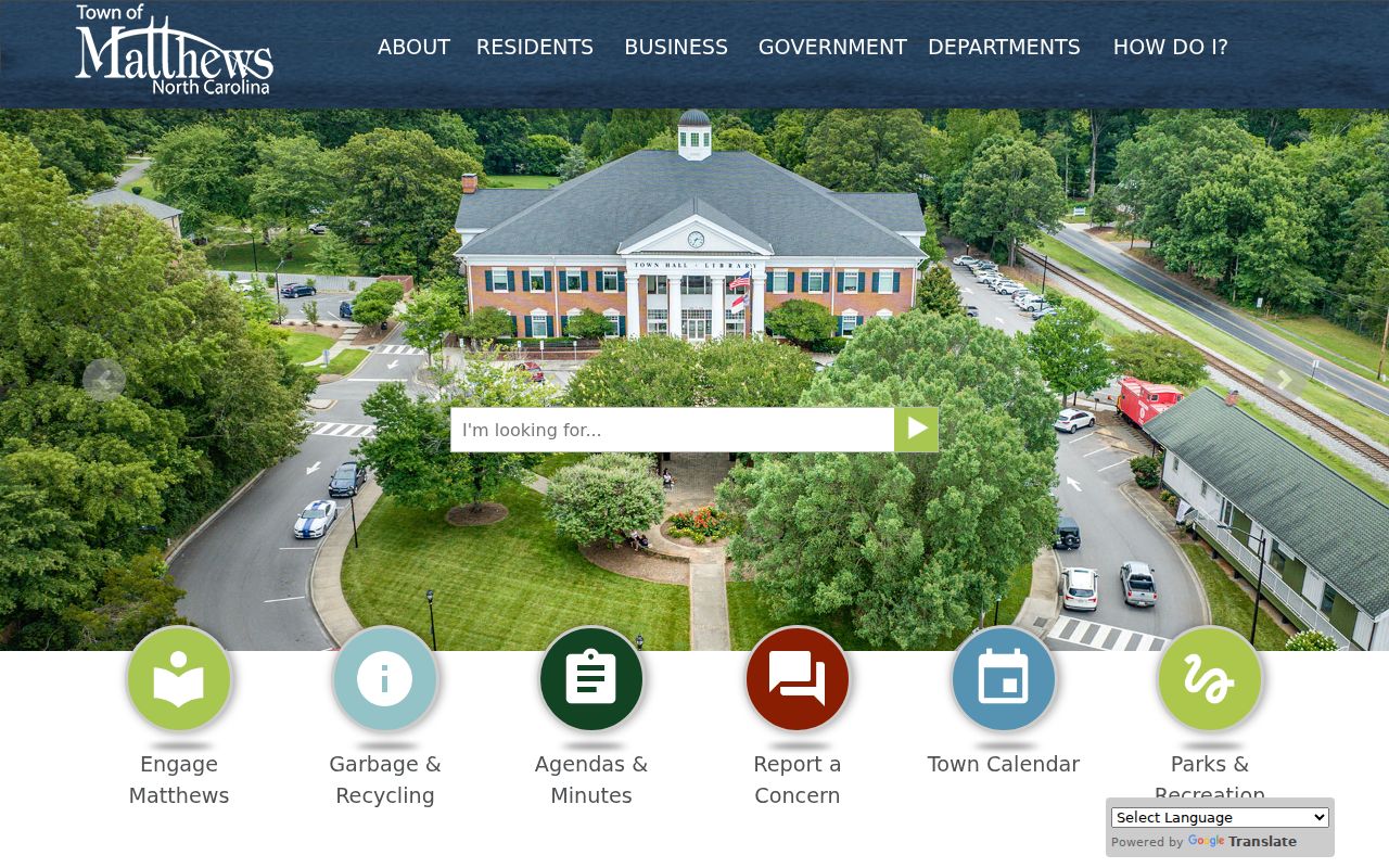 Matthews court docket municipal government context